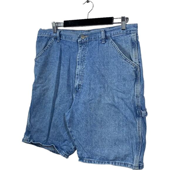 WRG Jean Co. Zip Fly Denim Carpenter Shorts - Picture 3 of 8